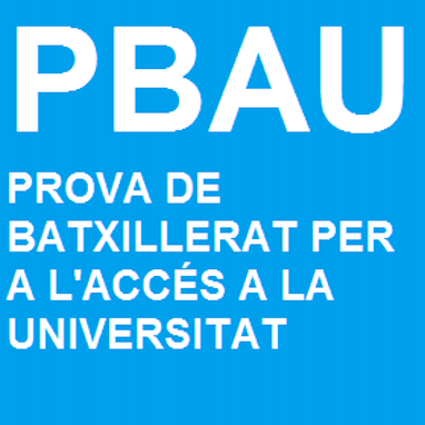 Proves d’accés a la Universitat (PBAU): Matrícula 2024 – IES Mossèn Alcover